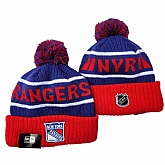 New York Rangers Team Logo Knit Hat YD (3)